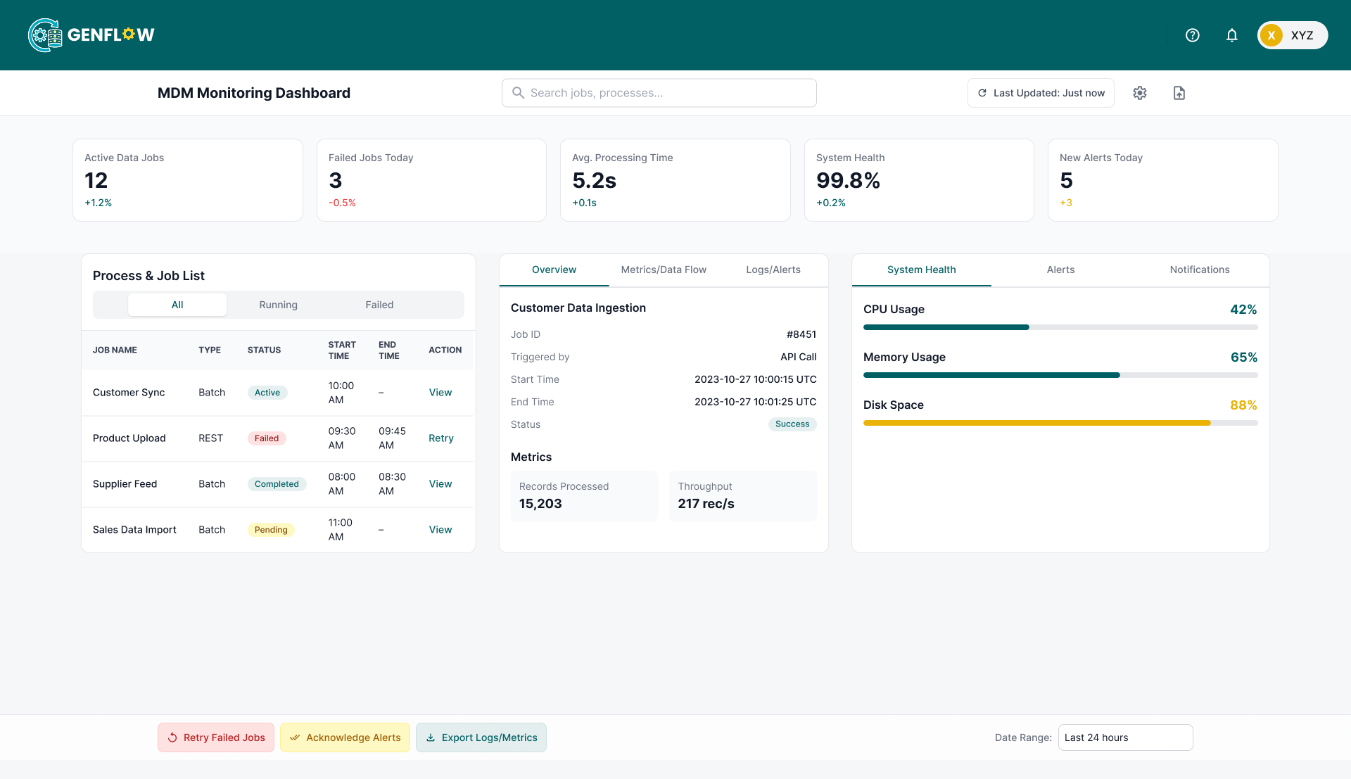 Genflow UI 9